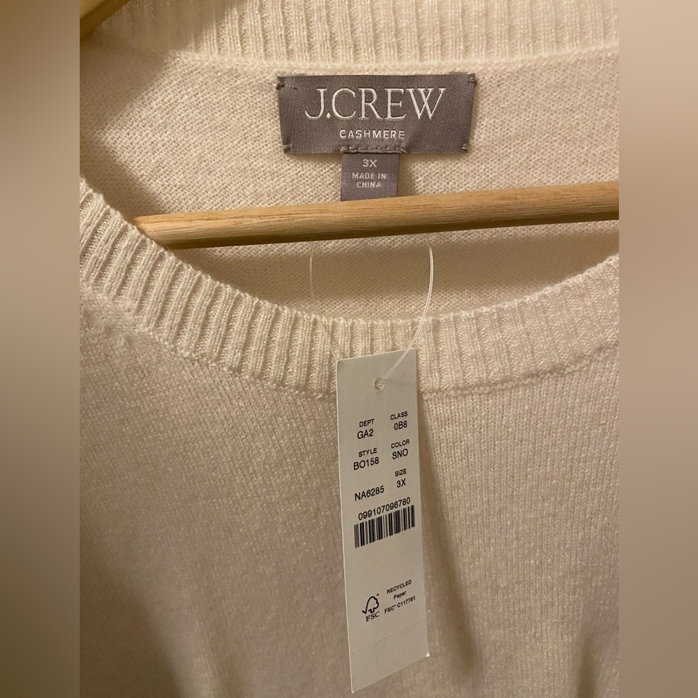 J Crew Cashmere Mens Sweater Vest 3XL NWT